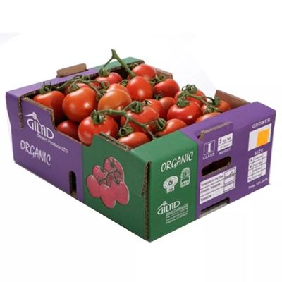 OEM opvouwbare kartonnen fruit- en groentedozen aangepast formaat