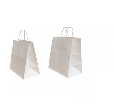 Draagbare handtas van kraftpapier om mee te nemen Winkelen Geschenktas Verpakking ODM