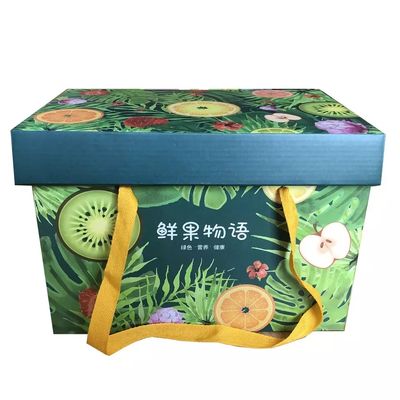 Dubbele Muur Golfdozen voor Fruit Verpakkingslaminering/het In reliëf maken