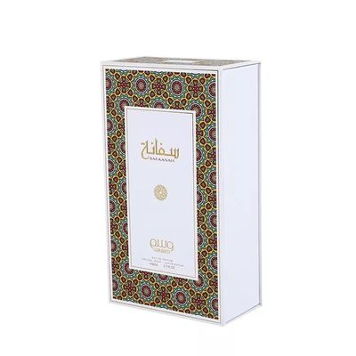 Biologisch afbreekbare Zwarte en Gouden Giftdoos, Kartonnen Matte Packaging Box With Insert