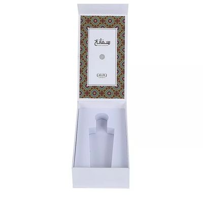 Biologisch afbreekbare Zwarte en Gouden Giftdoos, Kartonnen Matte Packaging Box With Insert