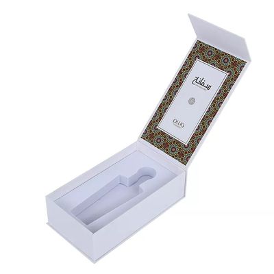 Biologisch afbreekbare Zwarte en Gouden Giftdoos, Kartonnen Matte Packaging Box With Insert