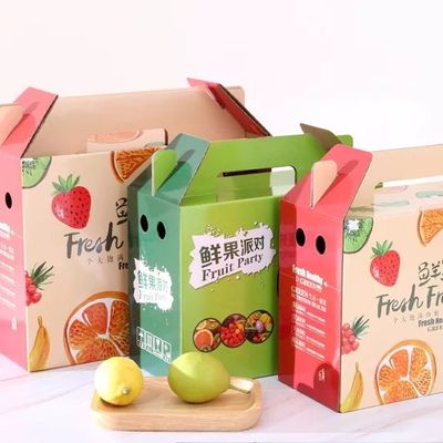 De plantaardige van de de Dozendouane van de Kartonverpakking Dozen van het de Druk Verschepende Karton voor Fruit