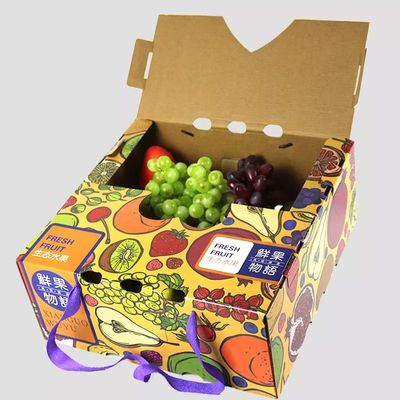 De plantaardige van de de Dozendouane van de Kartonverpakking Dozen van het de Druk Verschepende Karton voor Fruit
