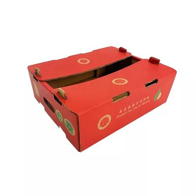 Het Fruit van de de Dozencmyk Druk van de golfkartonverpakking en Plantaardige Verpakkende Dozen