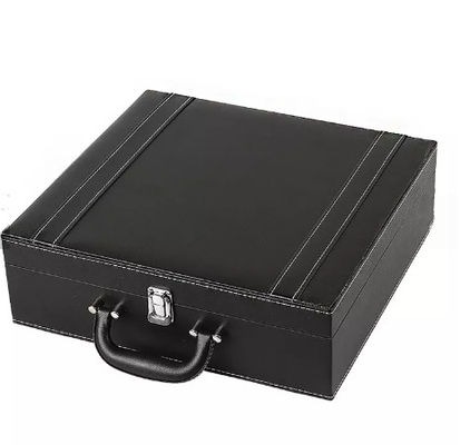 Van de de Wijnfles van WHISKYbrandy wine packaging boxes het met de hand gemaakte de Giftdoos In reliëf maken