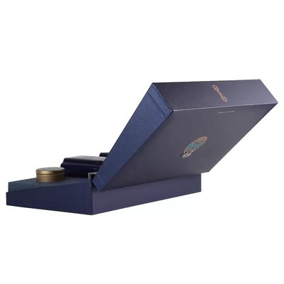 De stijve Luxe van de Dozenclamshell van de Kartonverpakking voor Koffiethee