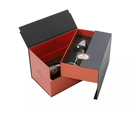 8“ X 8“ X 3“ Rekupereerbare Ladeorganisator Boxes Super Matte Gift Box With Ribbon
