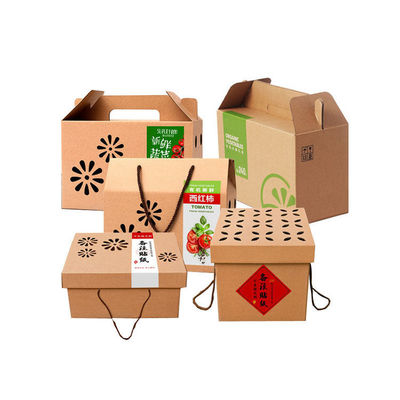 De Verpakkingsdoos die van het douanefruit Ardboard-Gift Verpakkende Dozen vouwen