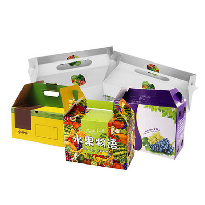 De Verpakkingsdoos die van het douanefruit Ardboard-Gift Verpakkende Dozen vouwen