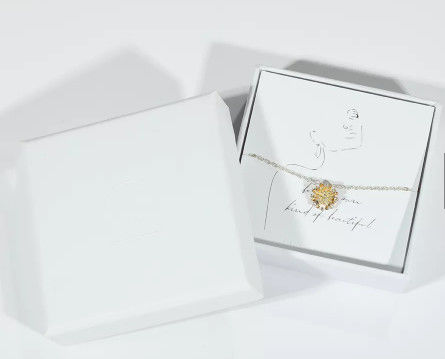 De Vernisdocument van Pantonering jewelry packaging box kraft Giftvakje