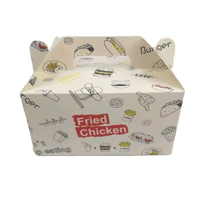ODM Fried Chicken Customized Food Packaging Gerecycleerde Doos Goede Stijfheid