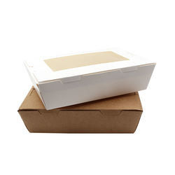 Vetvrij Gedrukt Voedseldocument Giftvakje Wit Kraftpapier voor Baksel