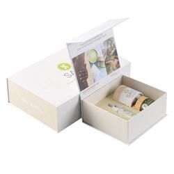 Vouwbare Magnetische de Giftdoos van de Elegent Vierkante Kosmetische Verpakkende Doos