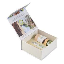 Vouwbare Magnetische de Giftdoos van de Elegent Vierkante Kosmetische Verpakkende Doos