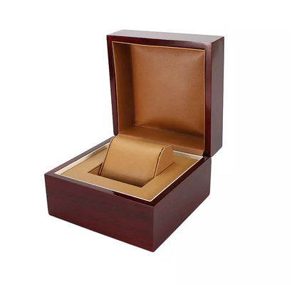 KONINKLIJKE Horloge Verpakkende Dozen voor Gift Met de hand gemaakte Hoge Glanzende Houten