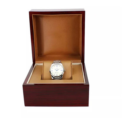 KONINKLIJKE Horloge Verpakkende Dozen voor Gift Met de hand gemaakte Hoge Glanzende Houten