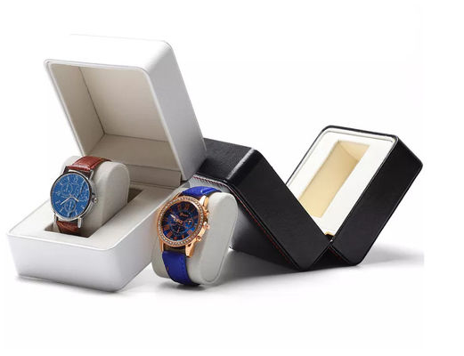 Pu van de het Polshorloge de Verpakkende Doos ISO van de douanegrootte Doos van het Leerhorloge