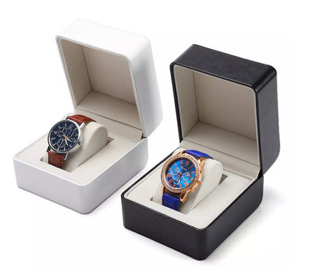 Pu van de het Polshorloge de Verpakkende Doos ISO van de douanegrootte Doos van het Leerhorloge