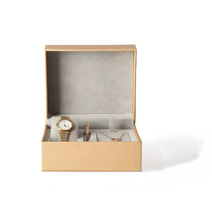 Van het de Doos Hoog Beëindigen van het Ruizhuopolshorloge Verpakkend Fluweel 15*13*7.6cm