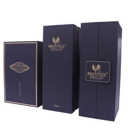 De KONINKLIJKE van de Giftdozen van de Wijnfles de WODKAwhisky Glanzende Laminering van Verpakkingsdozen
