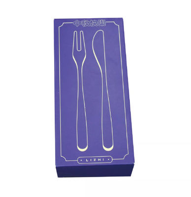 Het vernissen van het Diner Vastgestelde Doos van Vaatwerk Verpakkende Dozen voor Vorklepel