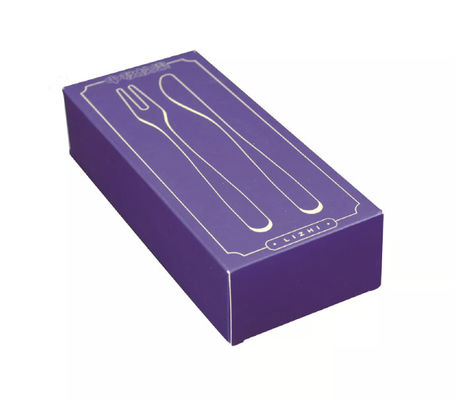 Het vernissen van het Diner Vastgestelde Doos van Vaatwerk Verpakkende Dozen voor Vorklepel