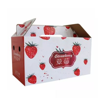 Vers Fruit Groente Doos Verpakking Golfkarton Recyclebaar