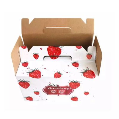 Vers Fruit Groente Doos Verpakking Golfkarton Recyclebaar