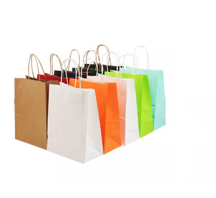 Het vernissen van Kraftpapier-Document Handtas recycleerde Bruine Kraftpapier-Document Zaksgs
