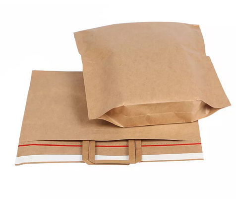 Biologisch afbreekbaar Kraftpapier-Document Handtascmyk Kraftpapier Document Tote Bag ISO