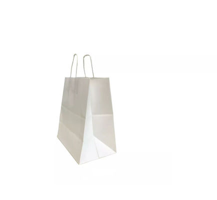 Draagbare handtas van kraftpapier om mee te nemen Winkelen Geschenktas Verpakking ODM