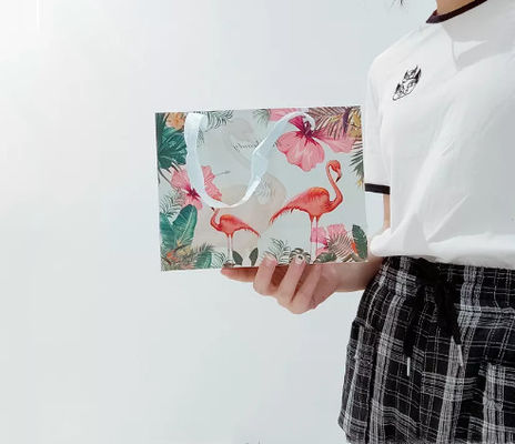 ODM Rekupereerbare Collectieve Promotiezakken Kraftpapier van Maatkleding de Verpakkende Zakken