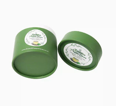 C1S C2S Art Paper Kraft Cylinder Packaging voor Koffie Bean Bath Salt Tea