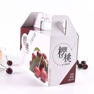 Gerecycleerde van het de Dozenkarton van het Materialenfruit Verpakkende het Fruit Verschepende Dozen