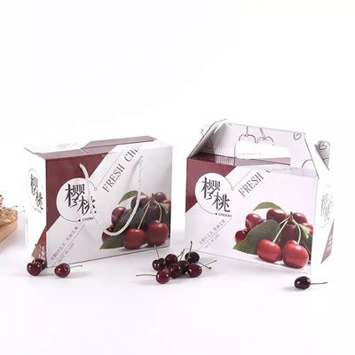 Gerecycleerde van het de Dozenkarton van het Materialenfruit Verpakkende het Fruit Verschepende Dozen
