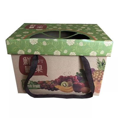 Dubbele Muur Golfdozen voor Fruit Verpakkingslaminering/het In reliëf maken