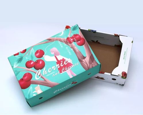 De milieuvriendelijke Plantaardige Dozen CMYK van het Fruitkarton/Pantone-Kleur