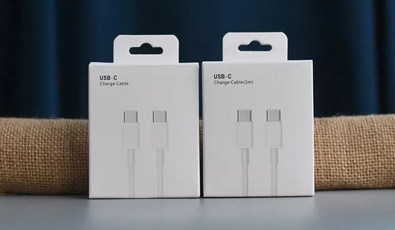 Van de Ladersgegevens van PMS Usb van de de Kabelverpakking het Vakje Vetvrije Debossing