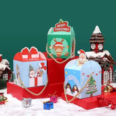 Van het de Vakantiesuikergoed van het luxekarton de Giftdozen 10*10*10cm Multikleur