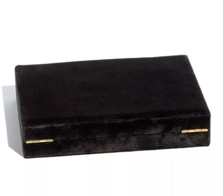 Van de de Doos Houten Luxe van fluweeljuwelen Verpakkende de Juwelentrinket Doos BSCI