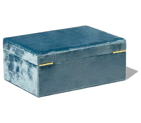 Van de de Doos Houten Luxe van fluweeljuwelen Verpakkende de Juwelentrinket Doos BSCI