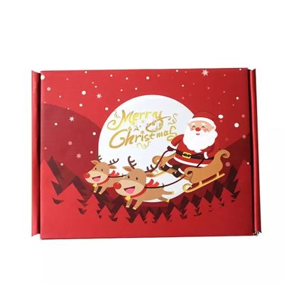Adventskalender Kerst Kartonnen Geschenkdozen Embossing Afdrukken