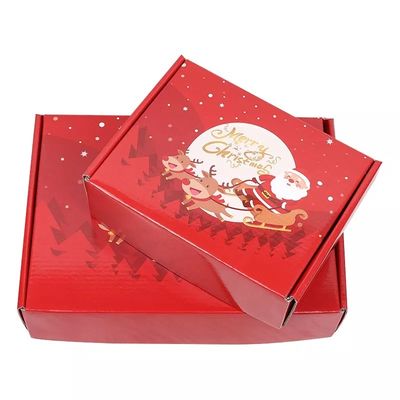 Adventskalender Kerst Kartonnen Geschenkdozen Embossing Afdrukken