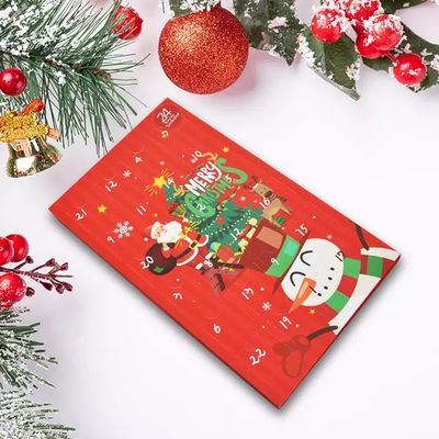 Van de het Kartongift van de aftelprocedureverrassing Gediplomeerde de Dozenkerstmis ISO