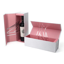 De Doos van de kartongift voor Vouwbare de Kleurenpremie van Champagne Bottle CMYK